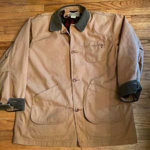 Vintage 1990’s LLBean Field Utility Barn Jacket Lined. XL Tall